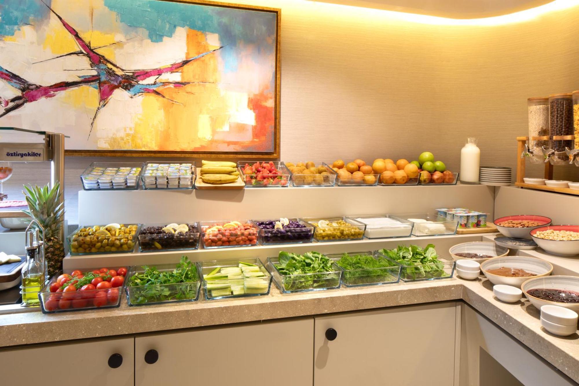 Bentley Hotel Old City-Special Class Stambuł Zewnętrze zdjęcie A salad bar